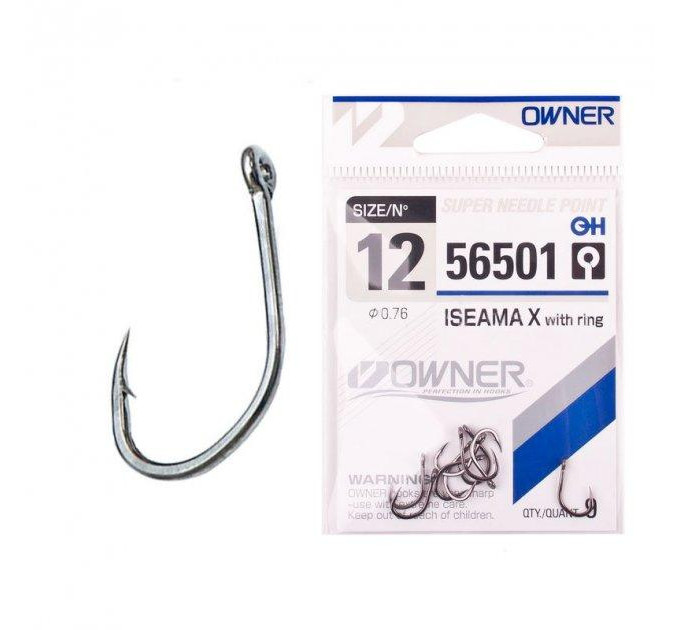 Гачок OWNER Iseama X With Ring №06 56501-06