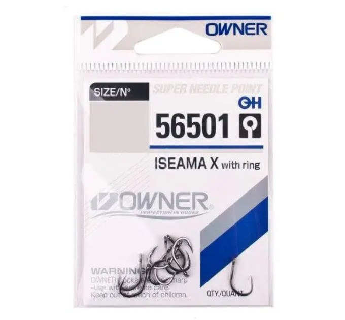 Гачок OWNER Iseama X With Ring №06 56501-06
