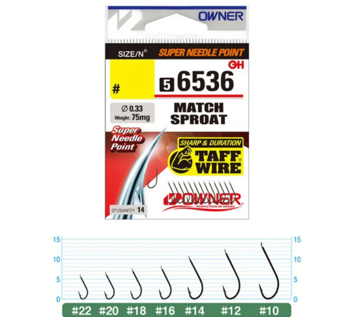 Гачок OWNER Match Sproat №16 56536-16