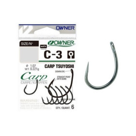 Гачок OWNER Carp Tsuyoshi C3-50923 №02
