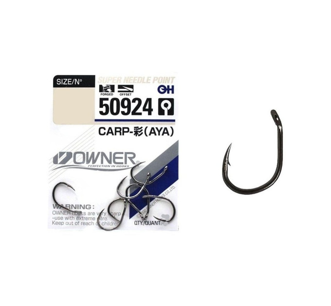 Крючок OWNER Carp Aya C4-50924 №04
