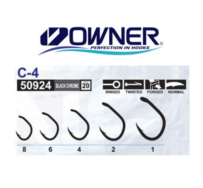 Гачок OWNER Carp Aya C4-50924 №08