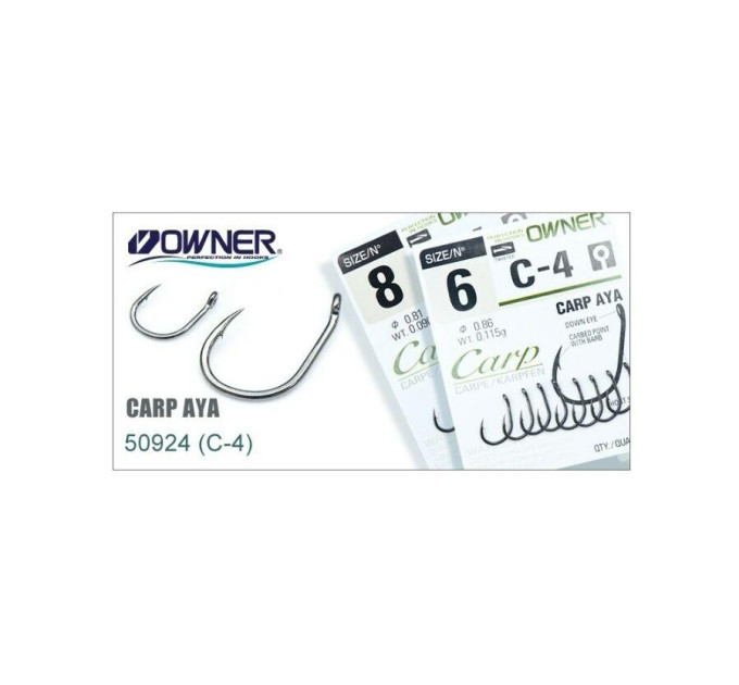 Гачок OWNER Carp Aya C4-50924 №08