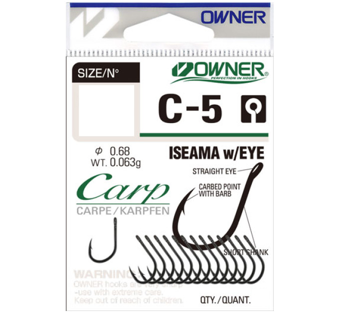 Гачок OWNER Iseama with Eye C5-53265 №02
