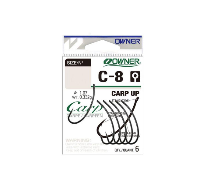 Гачок OWNER Carp Up C8-53268 №08