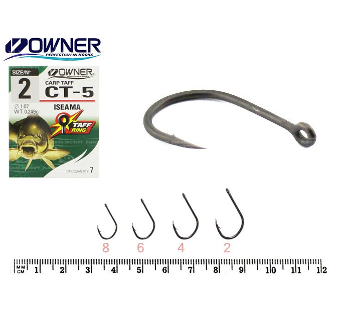 Гачок OWNER Carp Taff Ring Iseama CT5 53275 №06