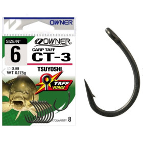 Гачок OWNER Carp Taff Ring Tsuyoshi CT3 53273 №04
