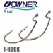 Гачок офсетний OWNER J Hook Cutting Point 5140-2/0