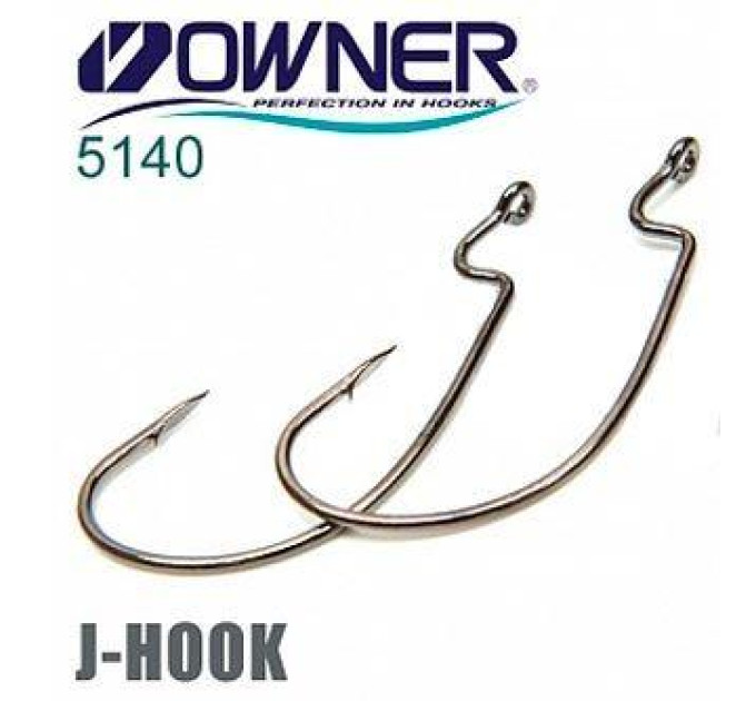 Гачок офсетний OWNER J Hook Cutting Point 5140-4/0