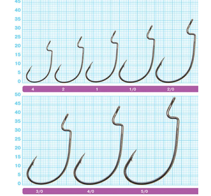 Гачок офсетний OWNER J Hook Cutting Point 5140-4/0