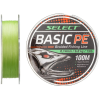 Шнур Select Basic PE Light Green 100m 0.18mm 22lb/9.9kg