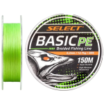 Шнур Select Basic PE Light Green 150m 0.10mm 10lb/4.8kg