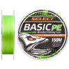 Шнур Select Basic PE Light Green 150m 0.24mm 40lb/18.2kg