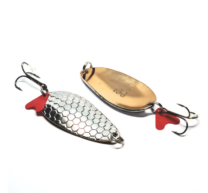 Блешня Kusama GLIDER 15gr #SIL/CU-111