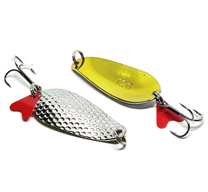 Блешня Kusama KARAS 16gr #SIL/GO-177