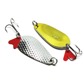 Блешня Kusama PERCH 14gr #SIL/GO-23
