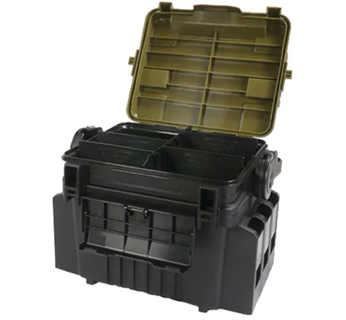 Ящик-сидение MEIHO VERSUS VS-7055N Tackle Box ц:green