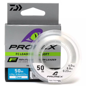 Флюорокарбон Daiwa Prorex FC Leader Super Soft 50m 4kg 0.23mm