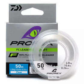 Флюорокарбон Daiwa Prorex FC Leader Super Soft 50m 4.8kg 0.26mm