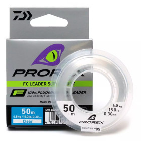 Флюорокарбон Daiwa Prorex FC Leader Super Soft 50m 6.8kg 0.30mm