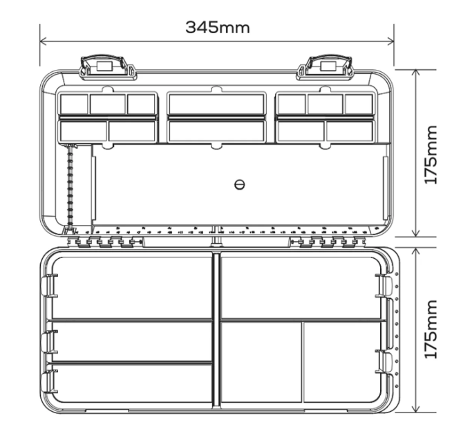 Коробка GC G.Carp Flat Tackle Box