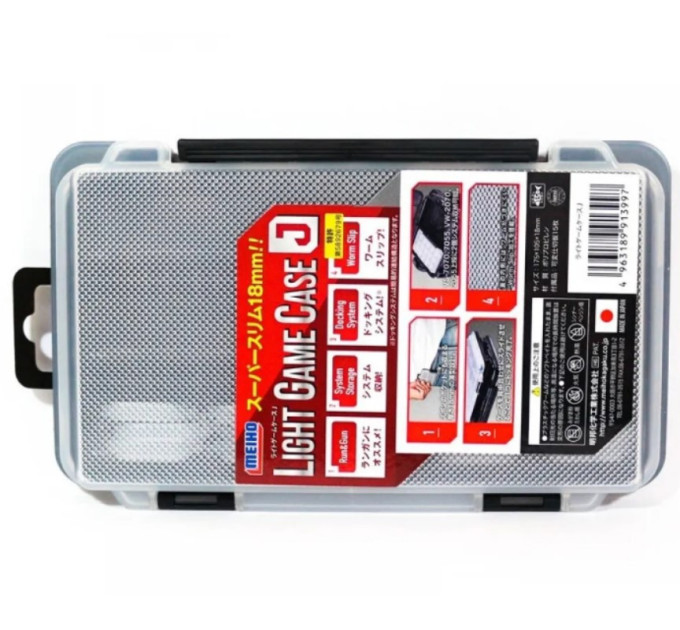 Коробка MEIHO Light Game Case J ц:black