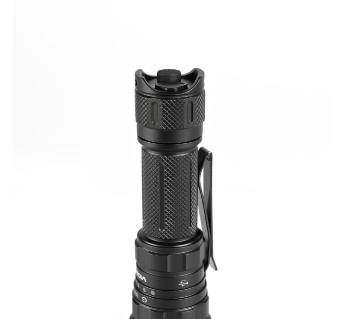 Тактический светодиодный портативний фонарик VIDEX VLF-AT255RG 2000Lm 5000K