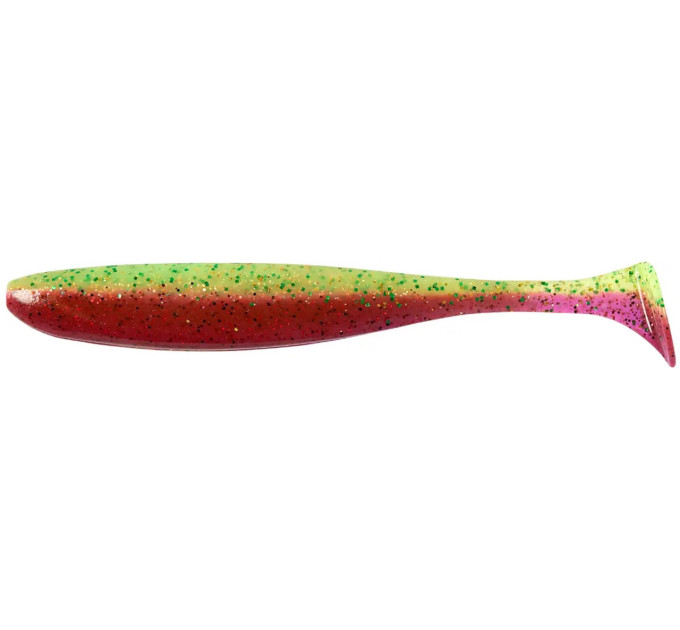 Силикон Keitech Easy Shiner 4" (7 шт/упак) ц:ea#18 mystic lime chart