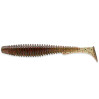 Силікон FishUp U-Shad 3" (9pcs.), #045 - Green Pumpkin/Red & Black