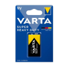Батарейки Varta Super Heavy Duty 9V/6F22 Zinc-Carbon