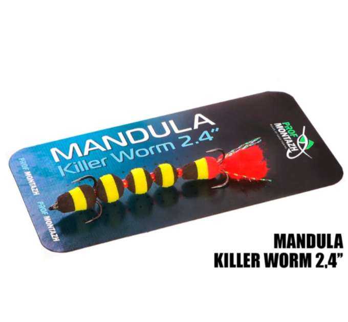 Мандула Killer Worm 5 сегментов 2,4" (MK5S908)