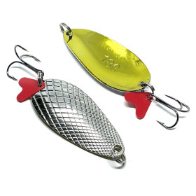 Блешня Kusama PERCH SW 18gr #SIL/GO-48