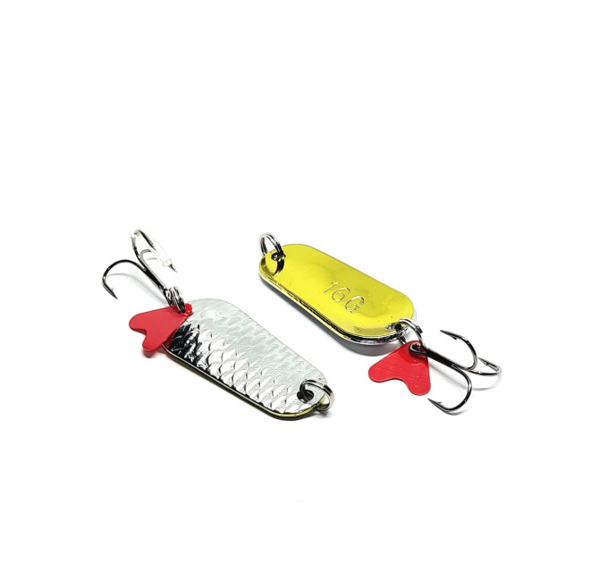 Блешня Kusama PIKE 12gr #SIL/GO-142
