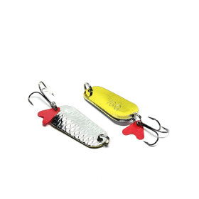 Блешня Kusama PIKE 16gr #SIL/GO-151