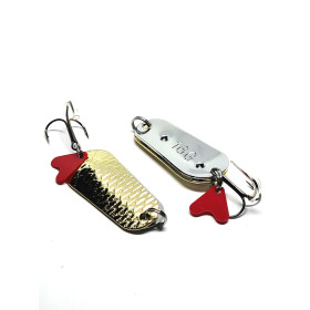 Блешня Kusama PIKE ACOUSTIC 16gr #GO/SIL-188