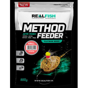 Прикормка Real Fish МЕТОД ФИДЕР ПАЛТУС