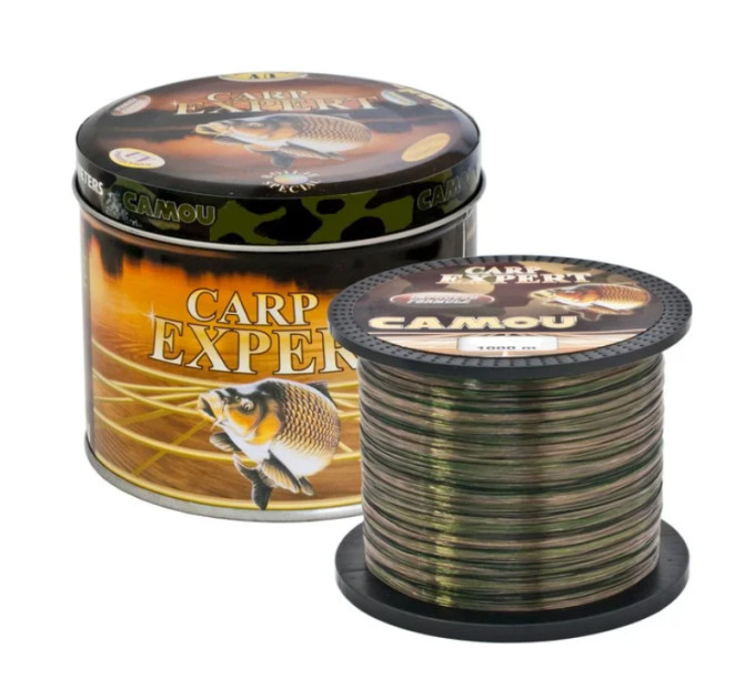 Леска Energofish CARP EXPERT Camou 1000m 0.30mm 11.9kg