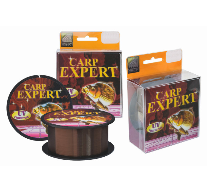 Леска Energofish CARP EXPERT UV Brown 300m 0.35mm 14.9kg