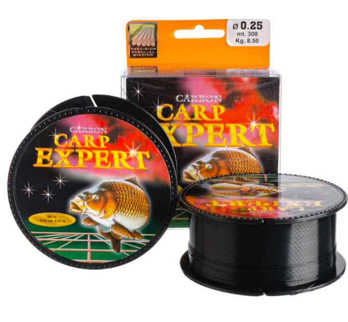 Леска Energofish CARP EXPERT Carbon 300m 0.30mm 12.1kg