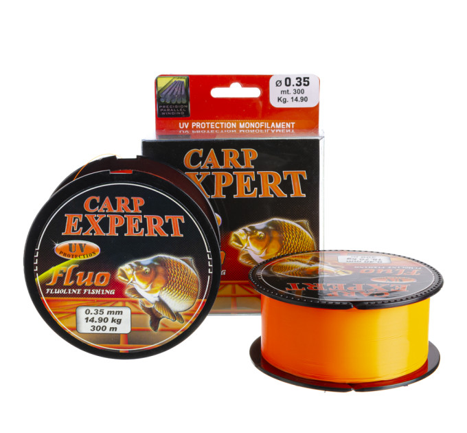 Леска Energofish CARP EXPERT UV Fluo Orange 300m 0.20mm 5.4kg