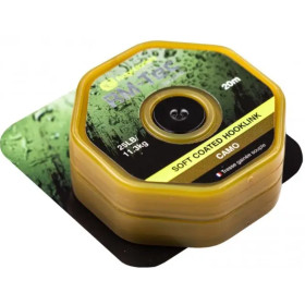 Поводковый материал RidgeMonkey RM-Tec Soft Coated Hooklink Camo 35lb 20m