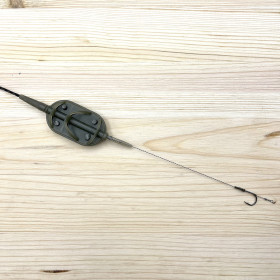 Монтаж Life Carp #32 50 гр, Arc Flat на лидкоре, 1 крючок под бойл