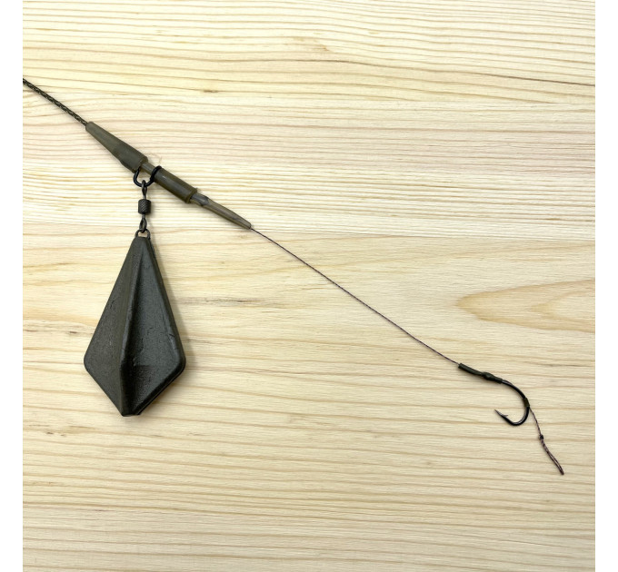 Монтаж Life Carp #37 95 гр., безопасная клипса, груз элеватор, 1 крючок под бойл