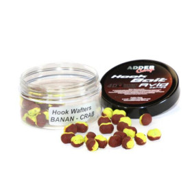 Бойлы Hook Waftes Adder Carp Avid 8/10mm 90ml BANAN-CRAB / Банан-Краб