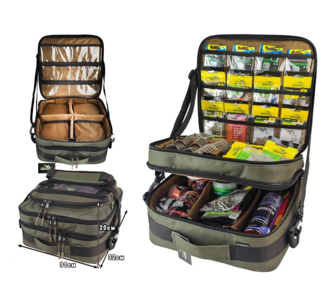 Двойная сумка Проф Монтаж Twin Point для снастей и аксессуаров