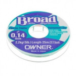 Волосінь OWNER Broad 25m 0.18mm