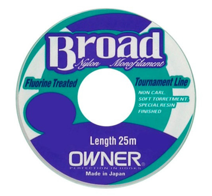 Леска OWNER Broad 25m 0.24mm