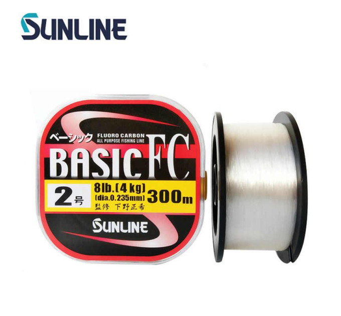 Флюорокарбон SUNLINE Basic FC 300m #3.5/0.310mm 14lb/7.0kg