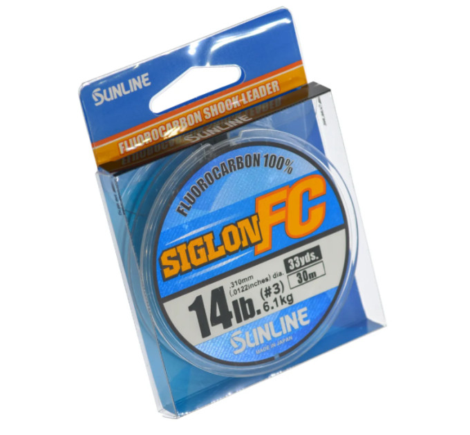 Флюорокарбон SUNLINE SIGLON FC 30m 0.180mm 2.2kg