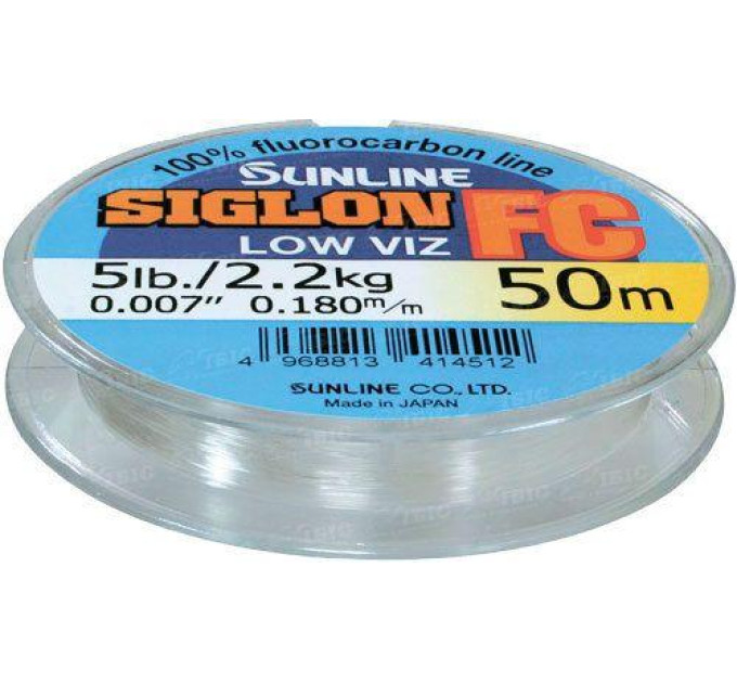 Флюорокарбон SUNLINE SIGLON FC 50m 0.490mm 14.4kg